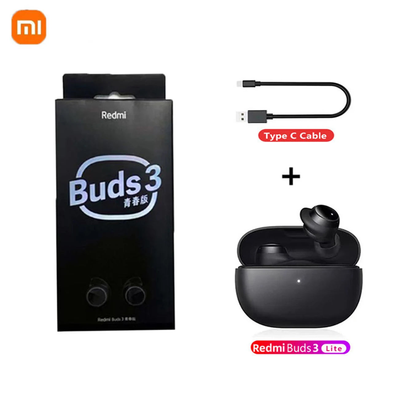 Xiaomi Redmi Buds 3 Lite  Wireless Bluetooth Headphones 5.2 Bluetooth Headphones Sports Headphones in-Ear Headphones con este producto olvídate de la incomodidad al usar tus audífonos con la calidad y alta tecnología de re