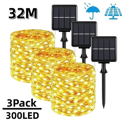 7m/12m/22m/32m LED Solar Light Outdoor , este producto es todo lo que buscas si estas necesitando luces con recarga solar , esta es una opción sustentable si buscas reducir la huella de carbono