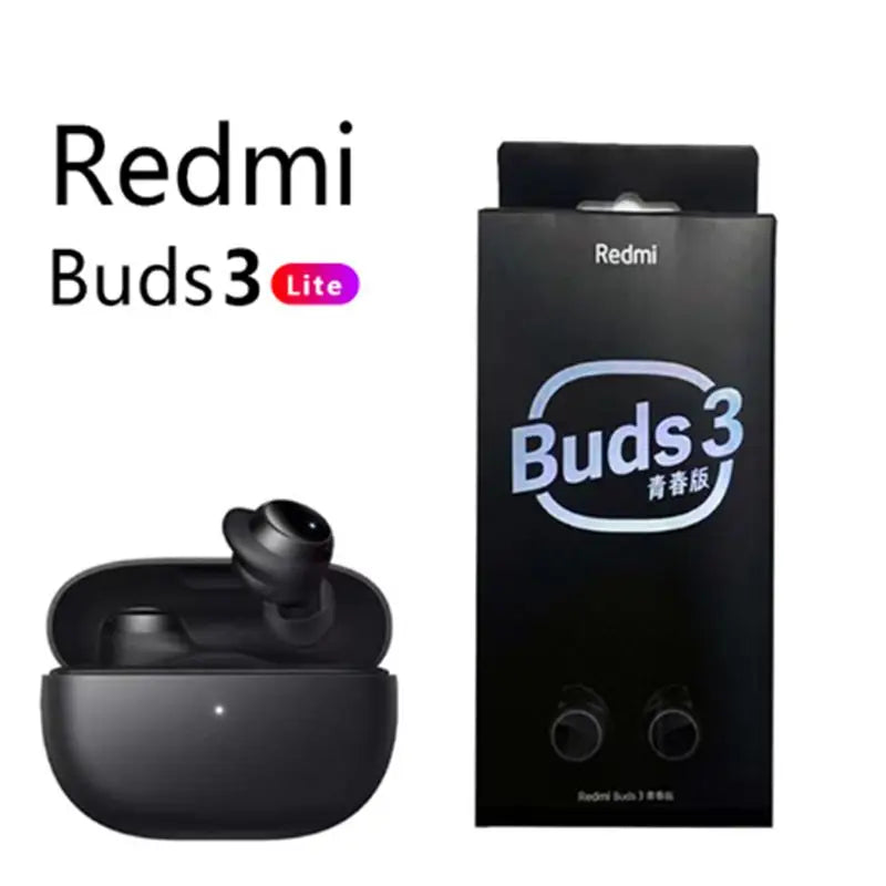 Xiaomi Redmi Buds 3 Lite  Wireless Bluetooth Headphones 5.2 Bluetooth Headphones Sports Headphones in-Ear Headphones con este producto olvídate de la incomodidad al usar tus audífonos con la calidad y alta tecnología de re