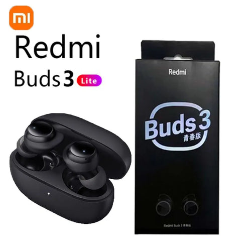 Xiaomi Redmi Buds 3 Lite  Wireless Bluetooth Headphones 5.2 Bluetooth Headphones Sports Headphones in-Ear Headphones con este producto olvídate de la incomodidad al usar tus audífonos con la calidad y alta tecnología de re